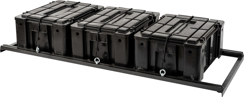 Ammo Box Rail With Ammo Boxes