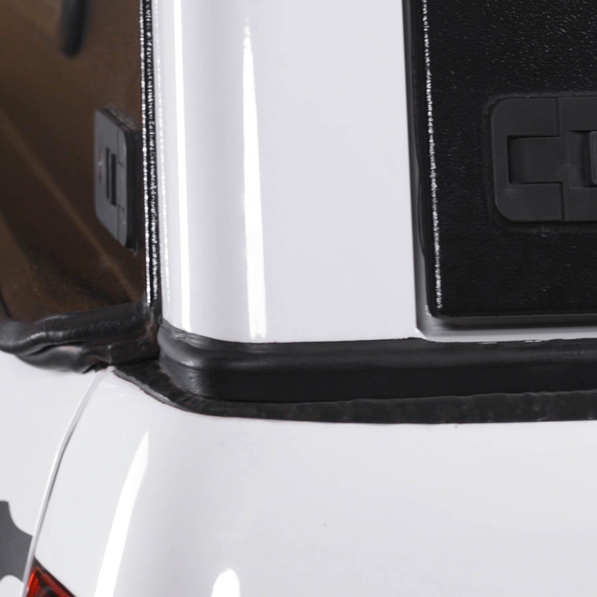 Toyota Hilux 2015-Current Double Cab Canopy with Black Frame & Smooth Dark Grey Panels