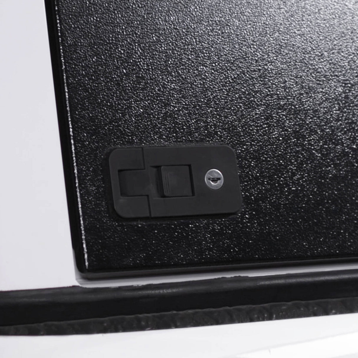 Toyota Hilux 2015-Current Double Cab Canopy with Black Frame & Smooth Dark Grey Panels