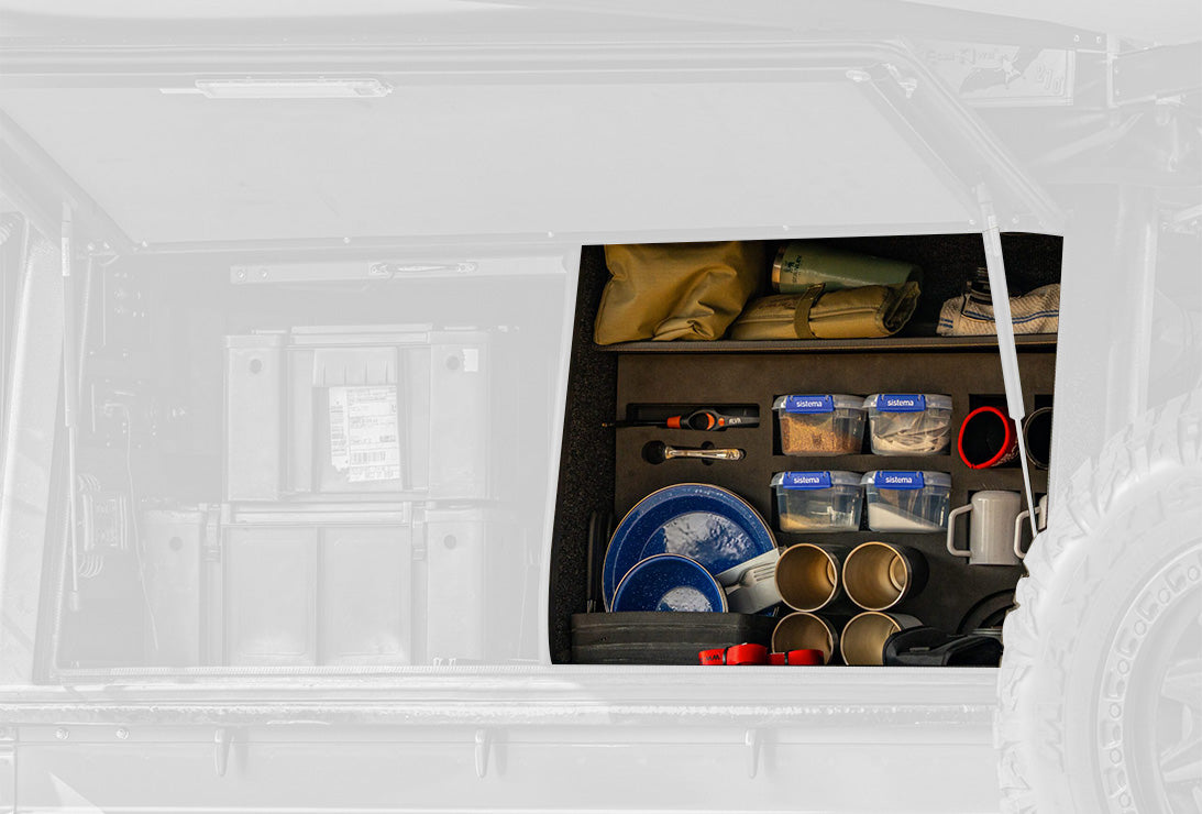 Foam Kitchen Insert - Fully Kitted for 4 Persons