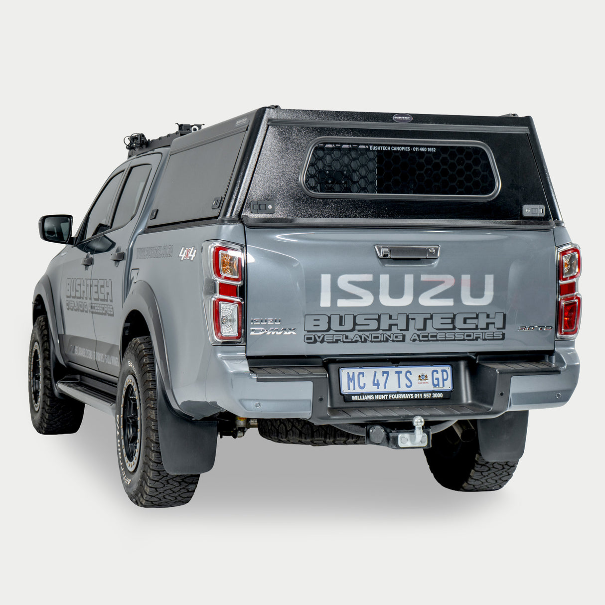 ISUZU DMAX - Aluminium Canopy